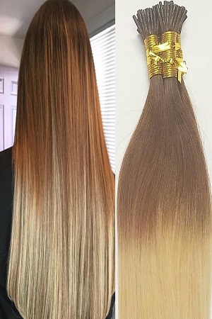 Honey Blonde Ombre Human Hair Extensions
