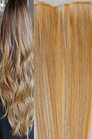 Strawberry Blonde Human Hair Extensions